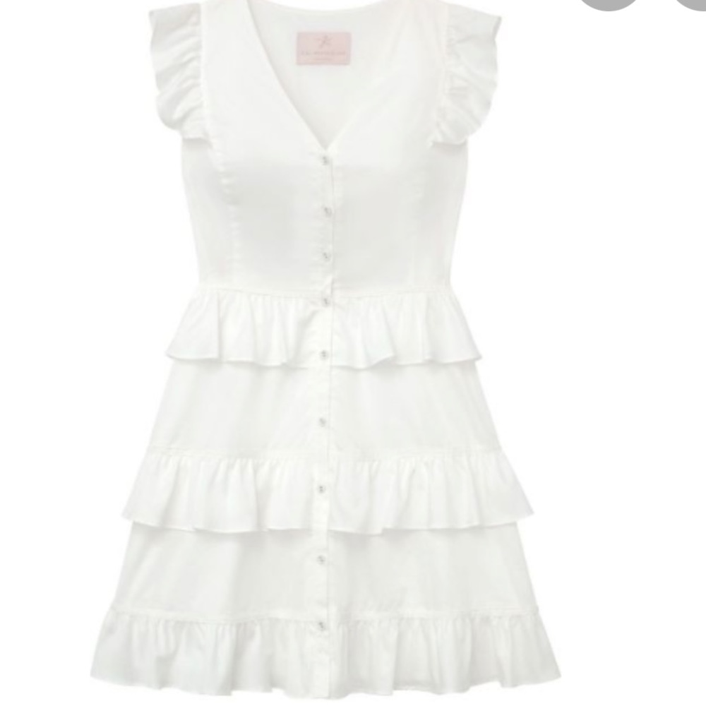 Ann Tiered Cotton Dress
GAL MEETS GLAM COLLECTION - Picture 3 of 5